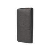 LOUIS VUITTON Louis Vuitton Epi Pipi Wallet Vertical Noir M60965 Unisex Epireaer Wallet AB Rank Used Ginzo