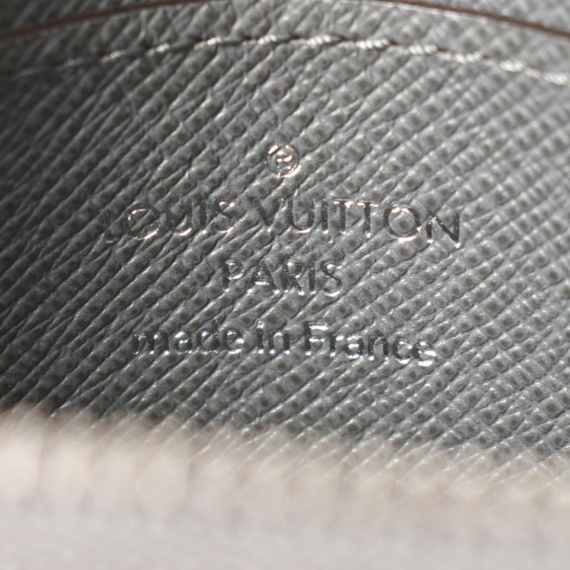 LOUIS VUITTON Louis Vuitton Taiga Zippy Coin Purse Glassier Silver Bracket M32617 Ladies Leather Coin Case A Rank used Ginzo