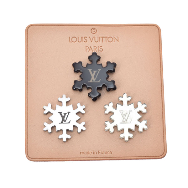 LOUIS VUITTON Louis Vuitton Etoile de Nej Pinbatch Brown/Silver Unisex Plastic Broo A Rank used Ginzo