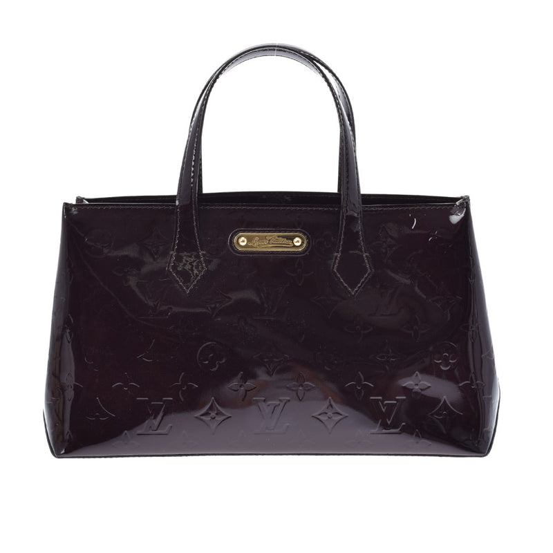 LOUIS VUITTON Louis Vuitton Verni Wilshire PM Aramant M93641 Ladies Monogram Verni Handbag A Rank used Ginzo