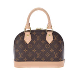 LOUIS VUITTON Louis Vuitton Monogram Alma BB Brown M53152 Ladies Monogram Canvas Handbag New Used Ginzo