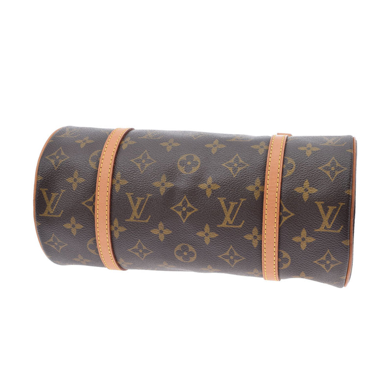 LOUIS VUITTON Louis Vuitton Monogram Papillon PM Brown M51386 Ladies Monogram Canvas Handbag AB Rank Used Ginzo