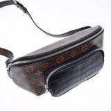 LOUIS VUITTON Louis Vuitton Monogram Exotic Bam Bag Brown N96217 Ladies Crocodile Waist Bag A Rank used Ginzo