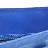 LOUIS VUITTON Louis Vuitton Exotic Leather Sack Plastic Blue Ladies Crocodile Handbag AB Rank Used Ginzo