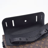 路易威顿路易·维顿（Louis Vuitton），路易威登（Louis Vuitton）会标奇异的蒸锅PM 2WAY BROWN/BLACK N96215男士鳄鱼手提包A级使用Ginzo