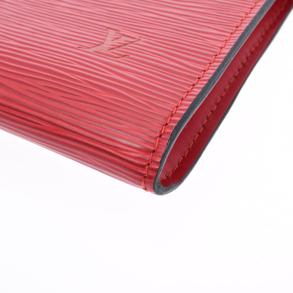 ルイヴィトン 14127 赤 レディース エピレザー アクセサリー