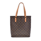 LOUIS VUITTON Louis Vuitton Monogram Vavan GM Brown M51170 Unisex Monogram Canvas Tote Bag AB Rank Used Ginzo