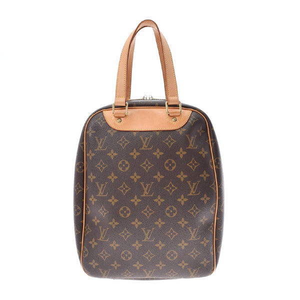 LOUIS VUITTON ルイヴィトン モノグラム エクスキュルシオン ブラウン M41450 ユニセックス モノグラムキャンバス ハンドバッグ Bランク 中古 銀蔵