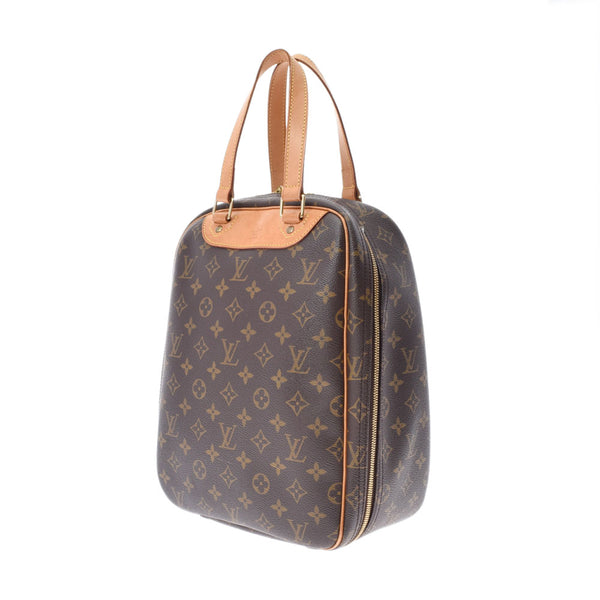 LOUIS VUITTON Louis Vuitton Monogram Excursion Brown M41450 Unisex Monogram Canvas Handbag B Rank used Ginzo