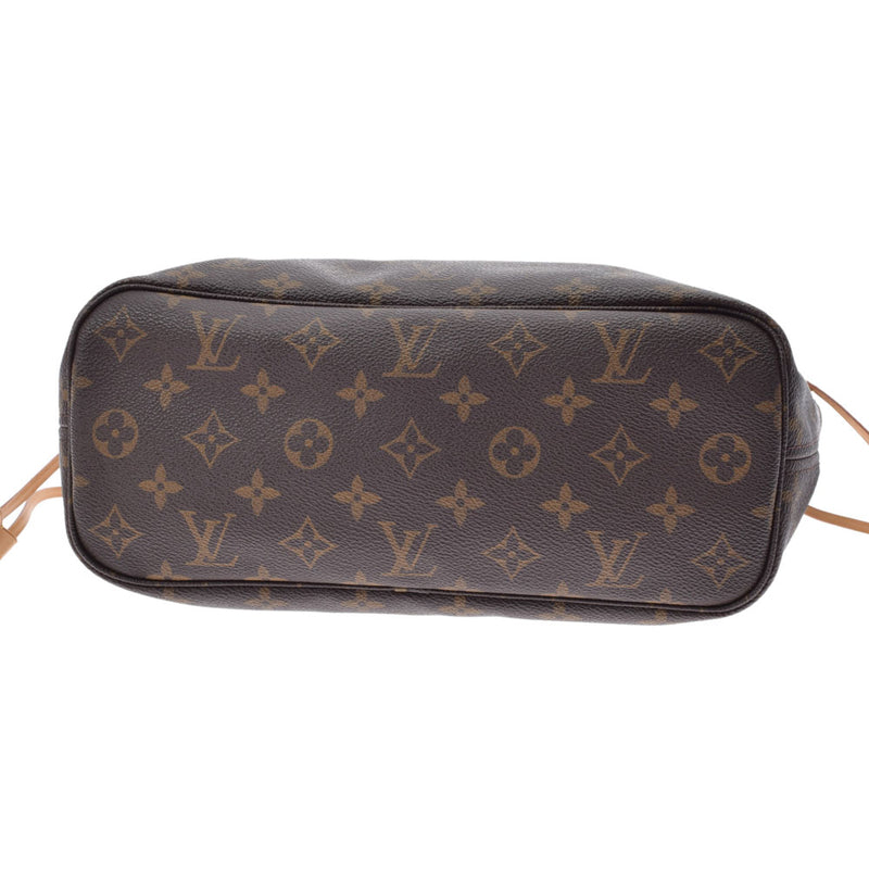 LOUIS VUITTON Louis Vuitton Monogram Never Full PM Brown M40155 Ladies Monogram Canvas Handbag B Rank used Ginzo