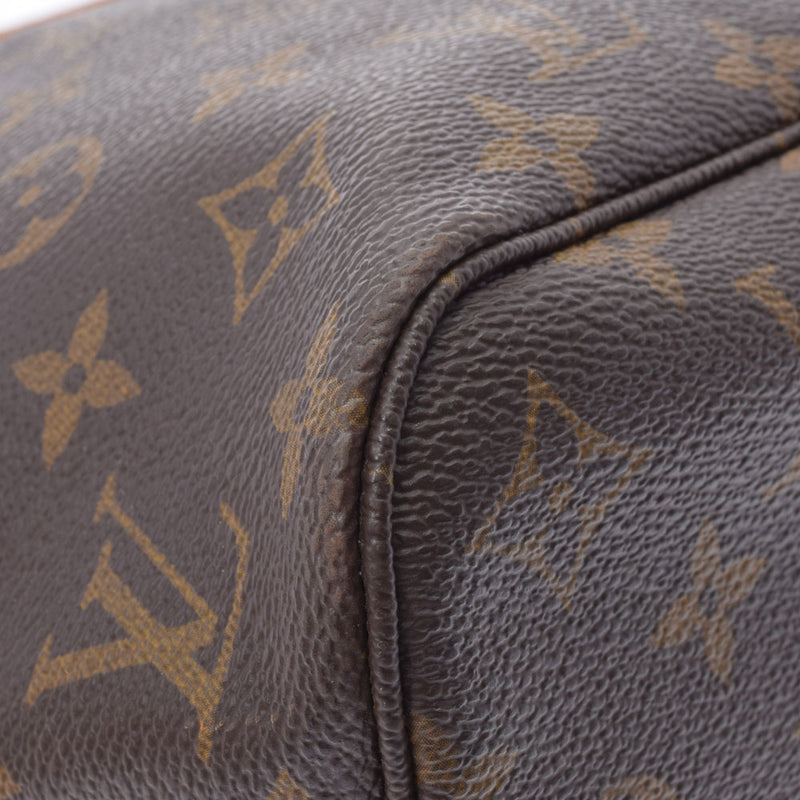 LOUIS VUITTON Louis Vuitton Monogram Never Full PM Brown M40155 Ladies Monogram Canvas Handbag B Rank used Ginzo