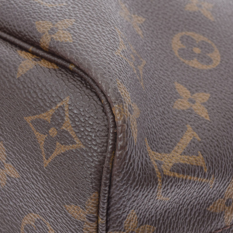 LOUIS VUITTON Louis Vuitton Monogram Never Full PM Brown M40155 Ladies Monogram Canvas Handbag B Rank used Ginzo