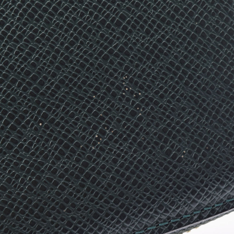 LOUIS VUITTON ルイヴィトン タイガ トラベルケース エピセア（深緑） M30654 メンズ レザー 長財布 Bランク 中古 銀蔵
