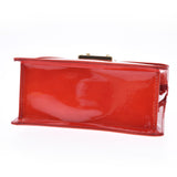 LOUIS VUITTON Louis Vuitton Verni Spring Street 2WAY Red M91135 Ladies Verni Handbag AB Rank Used Ginzo