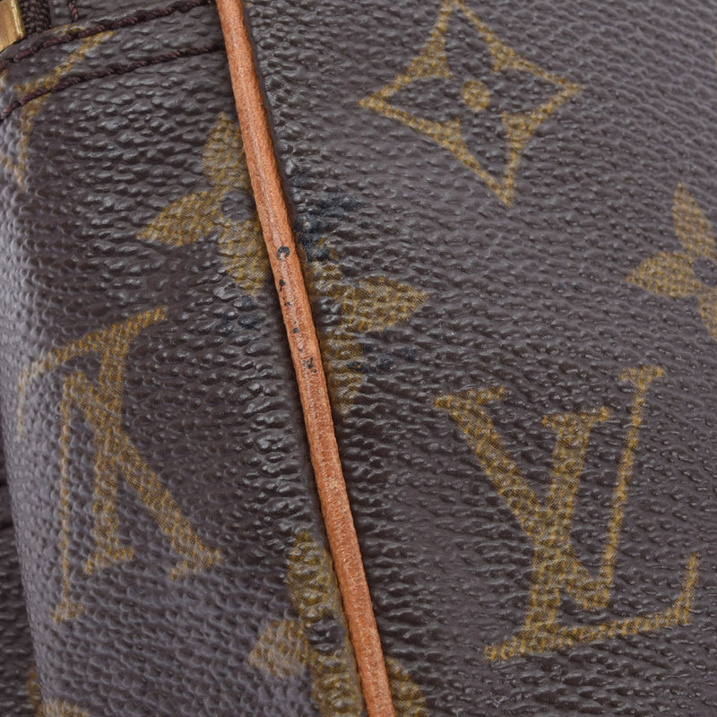 路易威顿路易·维顿（Louis Vuitton）路易·威登（Louis Vuitton）会标迷你MAZON MAZON BROWN M45238女用式帆布肩袋B等级二手Ginzo