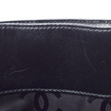 香奈儿香奈儿野生针迹黑色金架女士小腿手提包B等级用ginzo