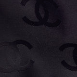 香奈儿香奈儿野生针迹黑色金架女士小腿手提包B等级用ginzo