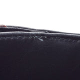 香奈儿香奈儿野生针迹黑色金架女士小腿手提包B等级用ginzo