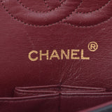 CHANEL Chanel Matrasse Chain Black Gold Bracket Ladies Ram Skin Shoulder Bag B Rank used Ginzo