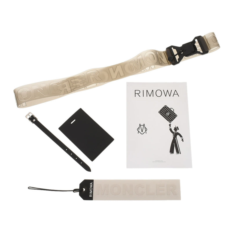Rimowa Rimowa Rimowa X Moncler合作反射Cavien Munisex铝/尼龙手提袋新二手Ginzo