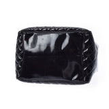 CHANEL Chanel Matrasse 2way Black Ladies Enamel Shoulder Bag B Rank used Ginzo