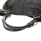 Salvatore Ferragamo Ferragamo Handbag Black Ladies Calf Handbag A Rank used Ginzo