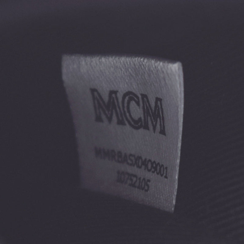 MCM MSI MSI MSI MSI S. S. Splash徽标肩部黑色女士小腿肩带新二手Ginzo