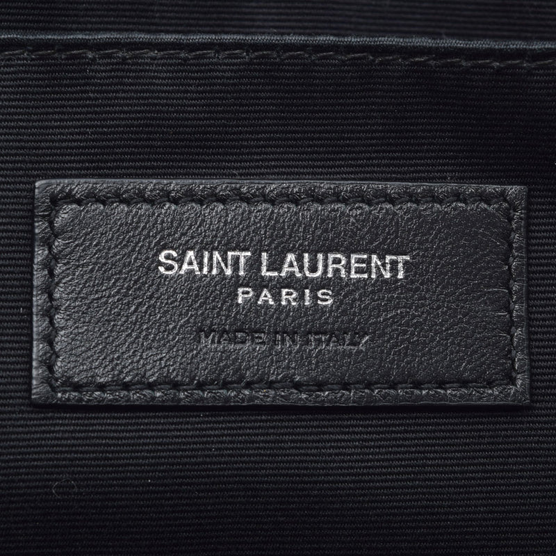 SAINT LAURENT Saint Laurent Live Gaochu Black 565722 Unisex canvas clutch bag B rank used Ginzo
