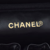 CHANEL シャネル 縦型バニティ 黒 ゴールド金具 レディース キャビアスキン ハンドバッグ Aランク 中古 銀蔵
