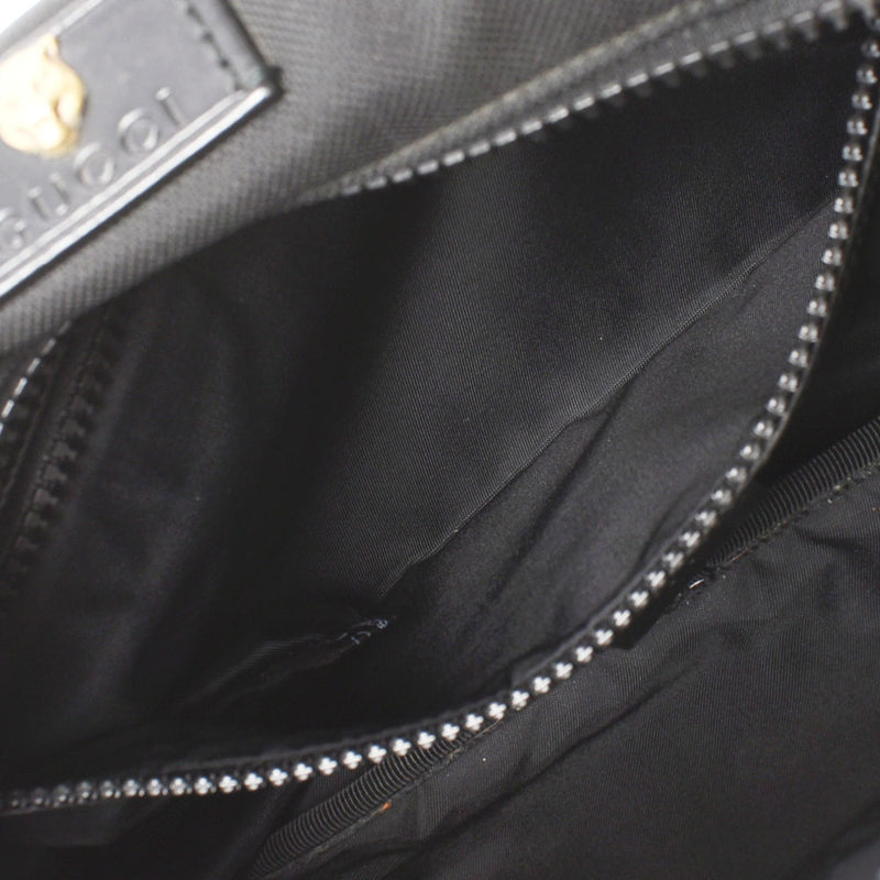 GUCCI Gucci Tiger Black 477085 Unisex Nylon Body Bag A Rank used Ginzo