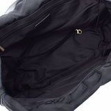 CHANEL Chanel Neutral Line Tote MM Black Ladies Nylon Leather Handbag B Rank used Ginzo