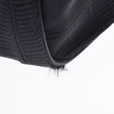 CHANEL Chanel Neutral Line Tote MM Black Ladies Nylon Leather Handbag B Rank used Ginzo