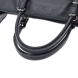 BALENCIAGA Balenciaga Paper 2WAY Black 370926 Ladies Calf Handbag AB Rank Used Ginzo