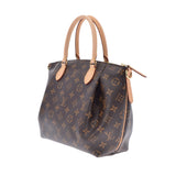 路易威顿路易·维顿（Louis Vuitton）Louis Vuitton会标Turen PM 2WAY BROWN M48813女士会标帆布手提包A级二手Ginzo