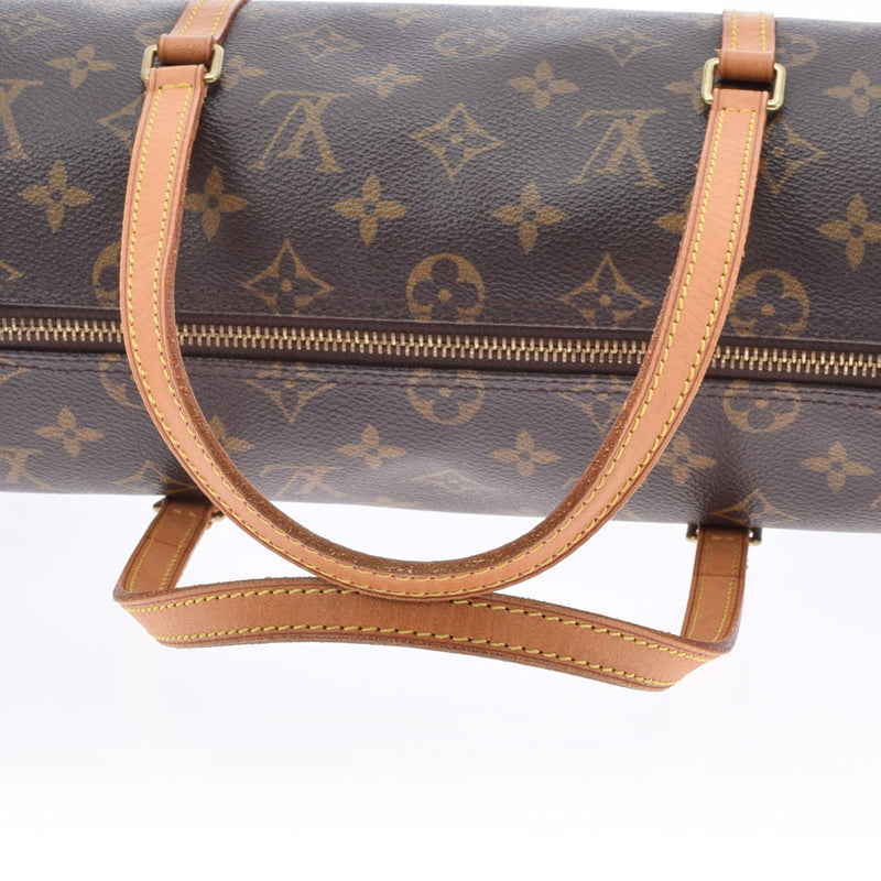 LOUIS VUITTON Louis Vuitton Monogram Papillon PM Brown M51386 Ladies Monogram Canvas Handbag B Rank used Ginzo