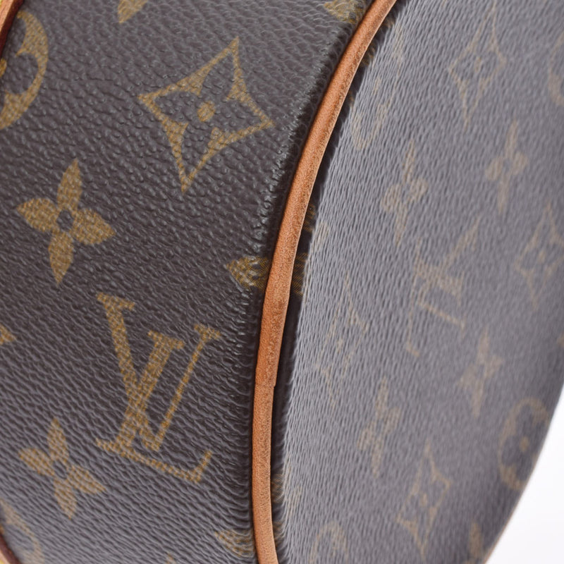 LOUIS VUITTON ルイヴィトン モノグラム パピヨン PM ブラウン M51386 レディース モノグラムキャンバス ハンドバッグ Bランク 中古 銀蔵