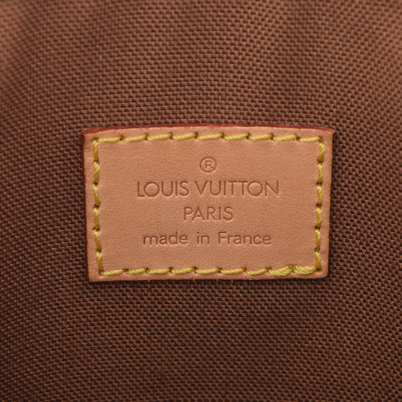 路易威顿路易·维顿（Louis Vuitton）Louis Vuitton会标Batnyol Brown M51156女士会标帆布手提包AB级使用Ginzo