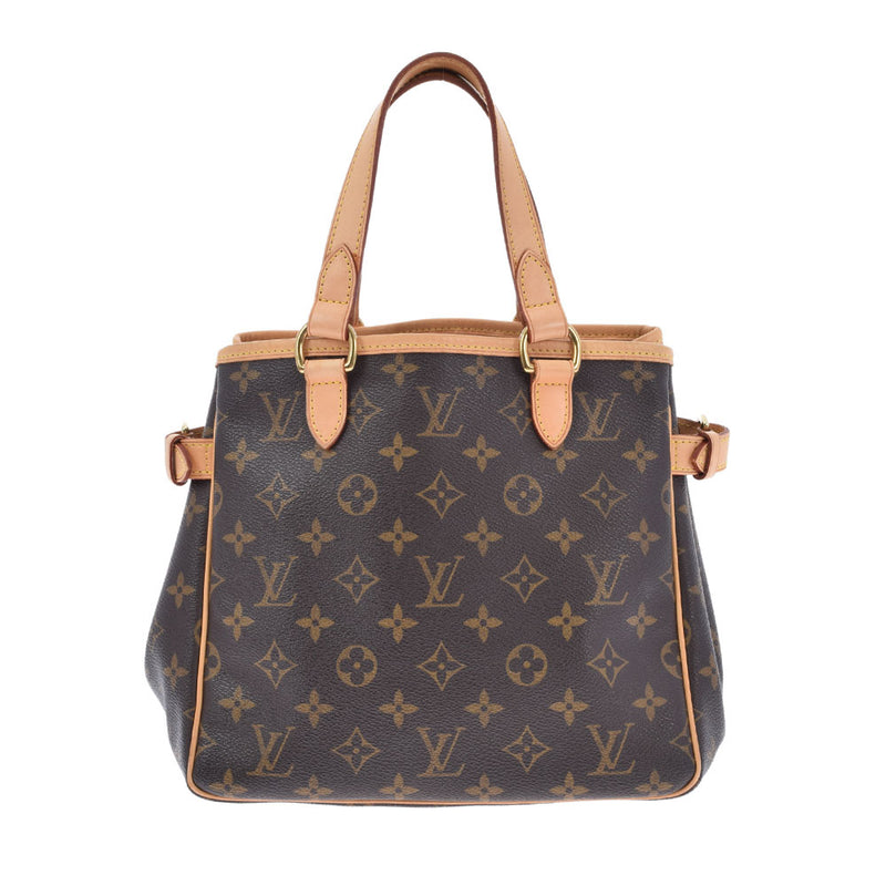 LOUIS VUITTON Louis Vuitton Monogram Batnyol Brown M51156 Ladies Monogram Canvas Handbag AB Rank Used Ginzo