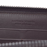 BOTTEGAVENETA Bottega Veneta Intrecciato Round Fastener Tea B06035906L Unisex Ram Skin Long Wallet AB Rank Used Ginzo