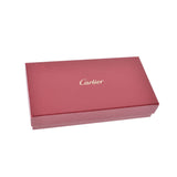 Cartier Cartier Happy Birthday Round Bordeaux Ladies Enamel Long Wallet AB Rank Used Ginzo