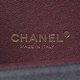 香奈儿香奈儿Matrasse链肩34厘米黑色金支架女士鱼子酱皮肤肩袋用ginzo等级