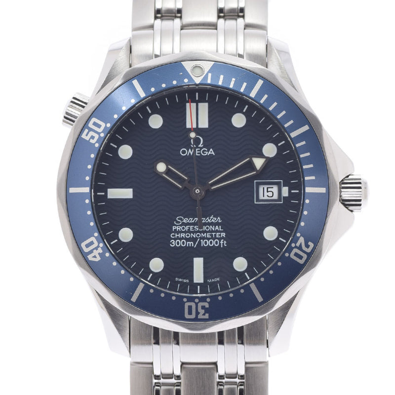 OMEGA Omega Sea Master Professional 300 2531.80 Men's SS Watch Automatic Blue Dial A Rank Used Ginzo