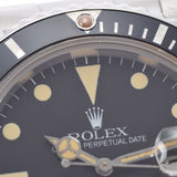 ROLEX Rolex Submalina Date 16800 Men's SS Watch Automatic Black Dial AB Rank Used Ginzo