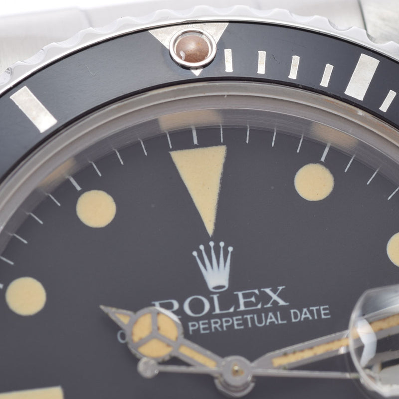 ROLEX ロレックス サブマリーナ デイト 16800 メンズ SS 腕時計 自動巻き 黒文字盤 ABランク 中古 銀蔵