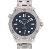 OMEGA Omega Sea Master Diver 300m Beijing 2022 522.30.42.20.03.001 Men's SS Watch Automatic Blue Dial A Rank used Ginzo