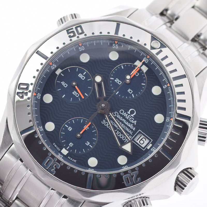 OMEGA Omega Sea Master Professional 300 2598.80 Men's SS Watch Automatic Blue Dial A Rank used Ginzo