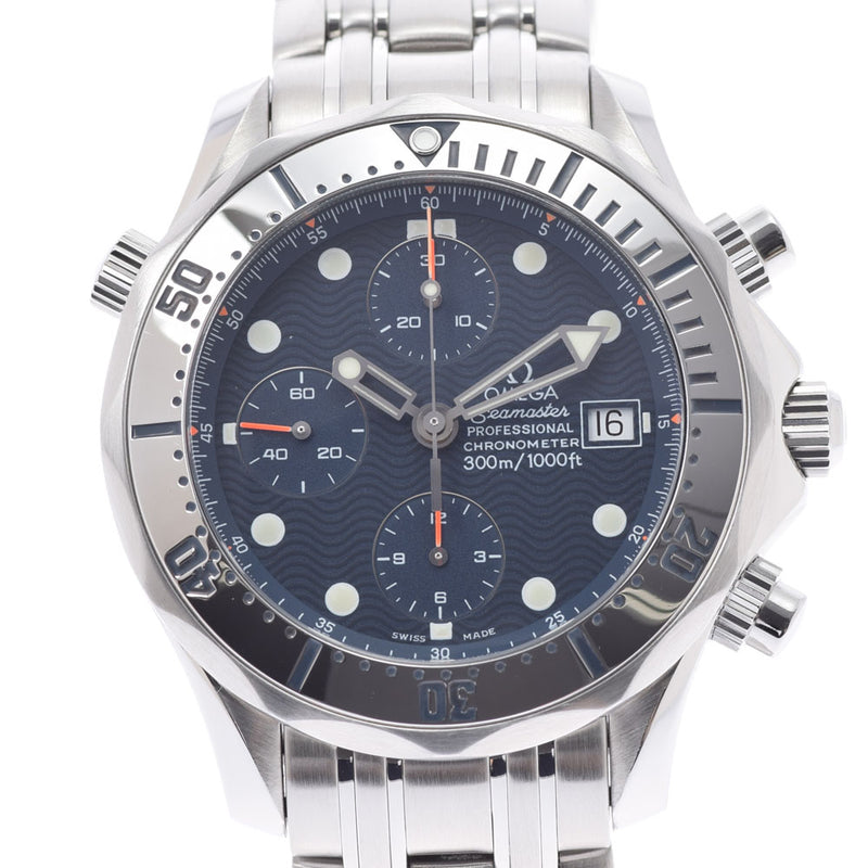 OMEGA Omega Sea Master Professional 300 2598.80 Men's SS Watch Automatic Blue Dial A Rank used Ginzo