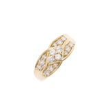 Monnickendam Monikkendam Etanity Diamond 0.54ct No. 9 Ladies K18YG Ring / Ring A Rank Used Ginzo