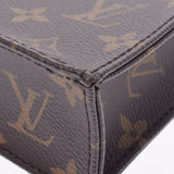 LOUIS VUITTON Louis Vuitton Monogram Petit Sack Plastic 2WAY Bag Brown M69442 Ladies Monogram Canvas Handbag New Family Ginzo