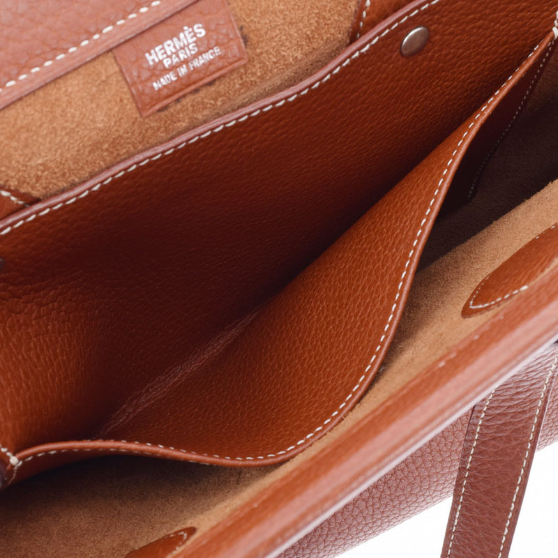 HERMES Hermes Kaba 35 Etruce □ D engraved (around 2000) Ladies Toryon Cleans Shoulder Bag A Rank Used Ginzo